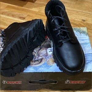 Rocky Leather Boots size 9 Made in USA